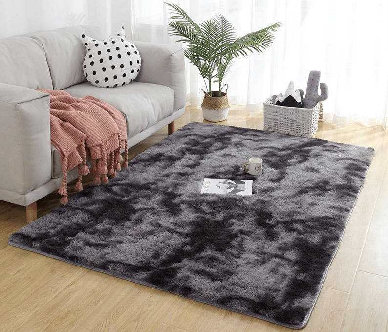 Nowy dywan VILLAGO Ombre Shaggy 200x300 cm b. miękki ciemny szary