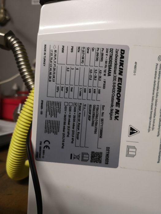 Caldeira para aquecimento central