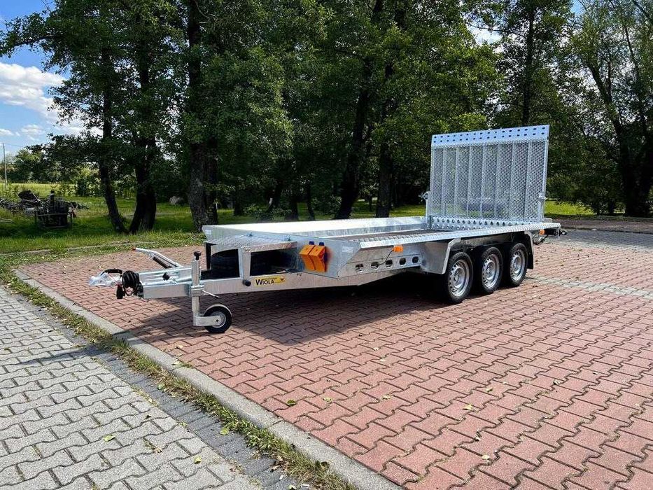 Przyczepa do przewozu sprzętu budowlanego i pojazdów Wiola B3540 MAX,