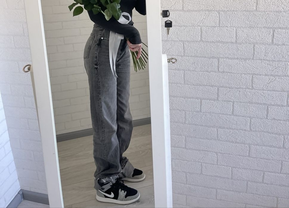 Джинси zara wide leg