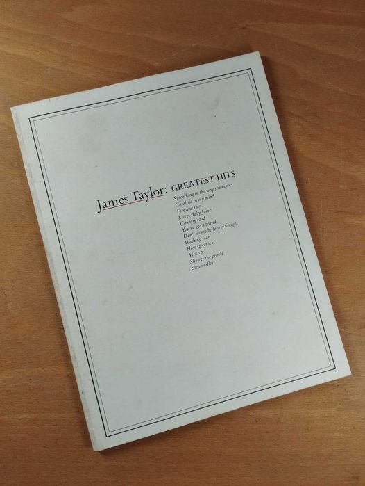 Partituras James Taylor, Greatest Hits