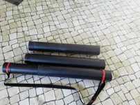 Tubo de transporte/armazenamento de projectos/telas/desenhos/pinturas