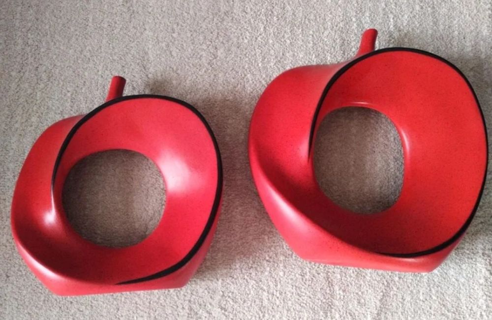 2 Peças de decoração