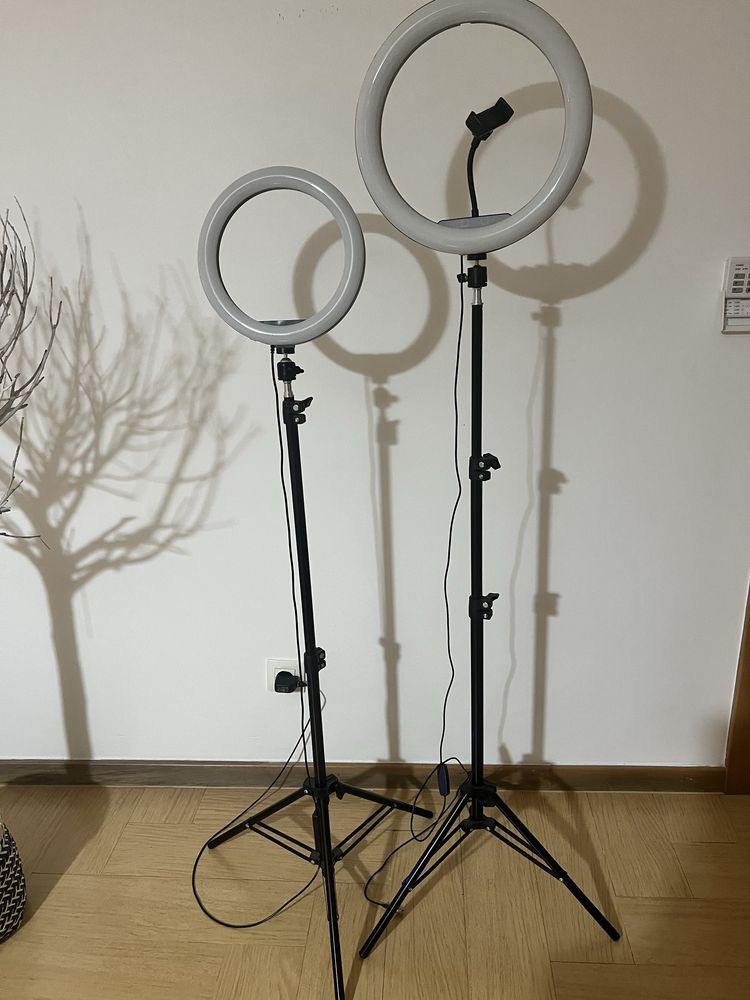 2 x Ring Ligth com tripé