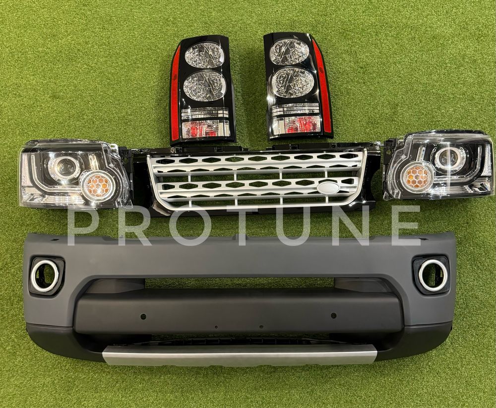 Комплект рестайлинга Land Rover Discovery 4 L319 бампер фары фонари