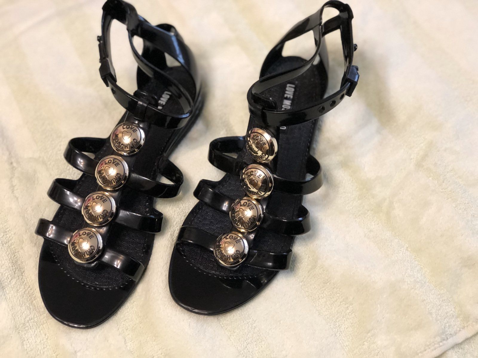 Босоножки, сандалии мокасины LOVE MOSCHINO