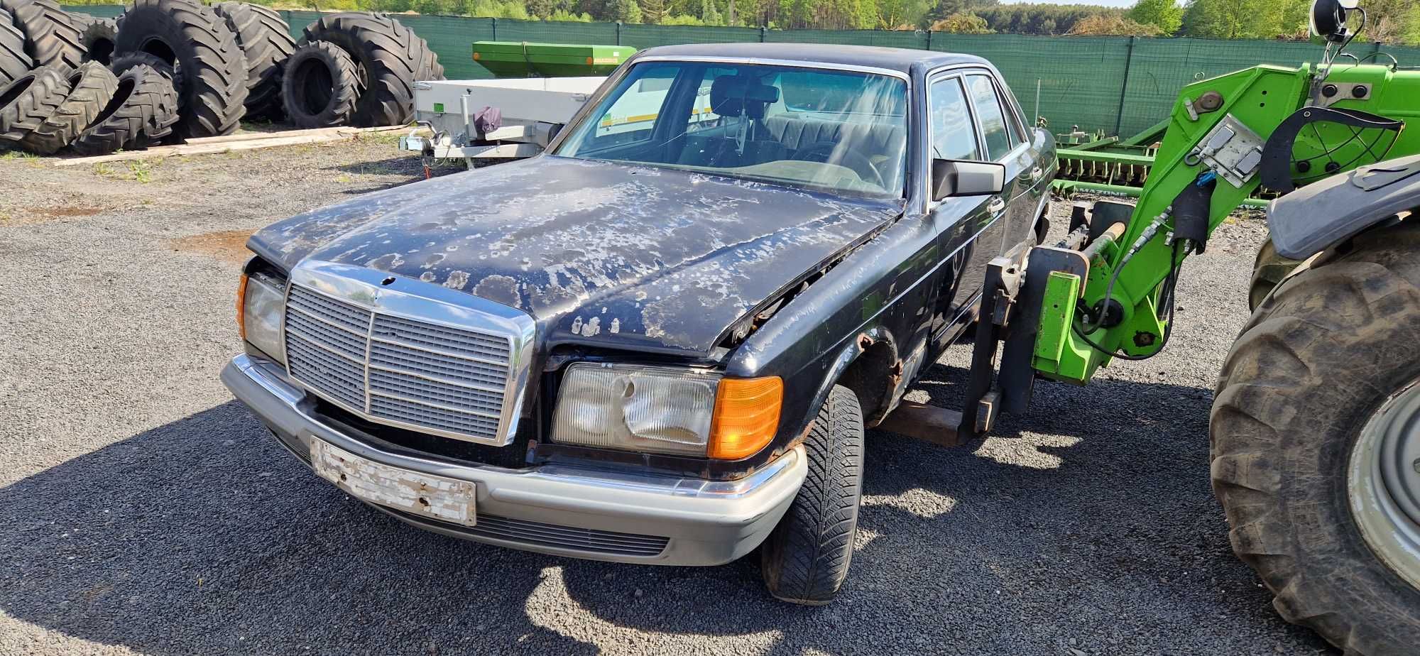 Mercedes Benz W126 280SE 280 SE 2.8 benzyna s klasa silnik skrzynia