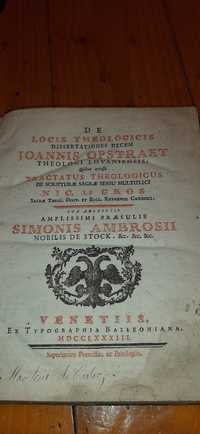 oportunidade Antigo Livro  Religioso Ano 1832