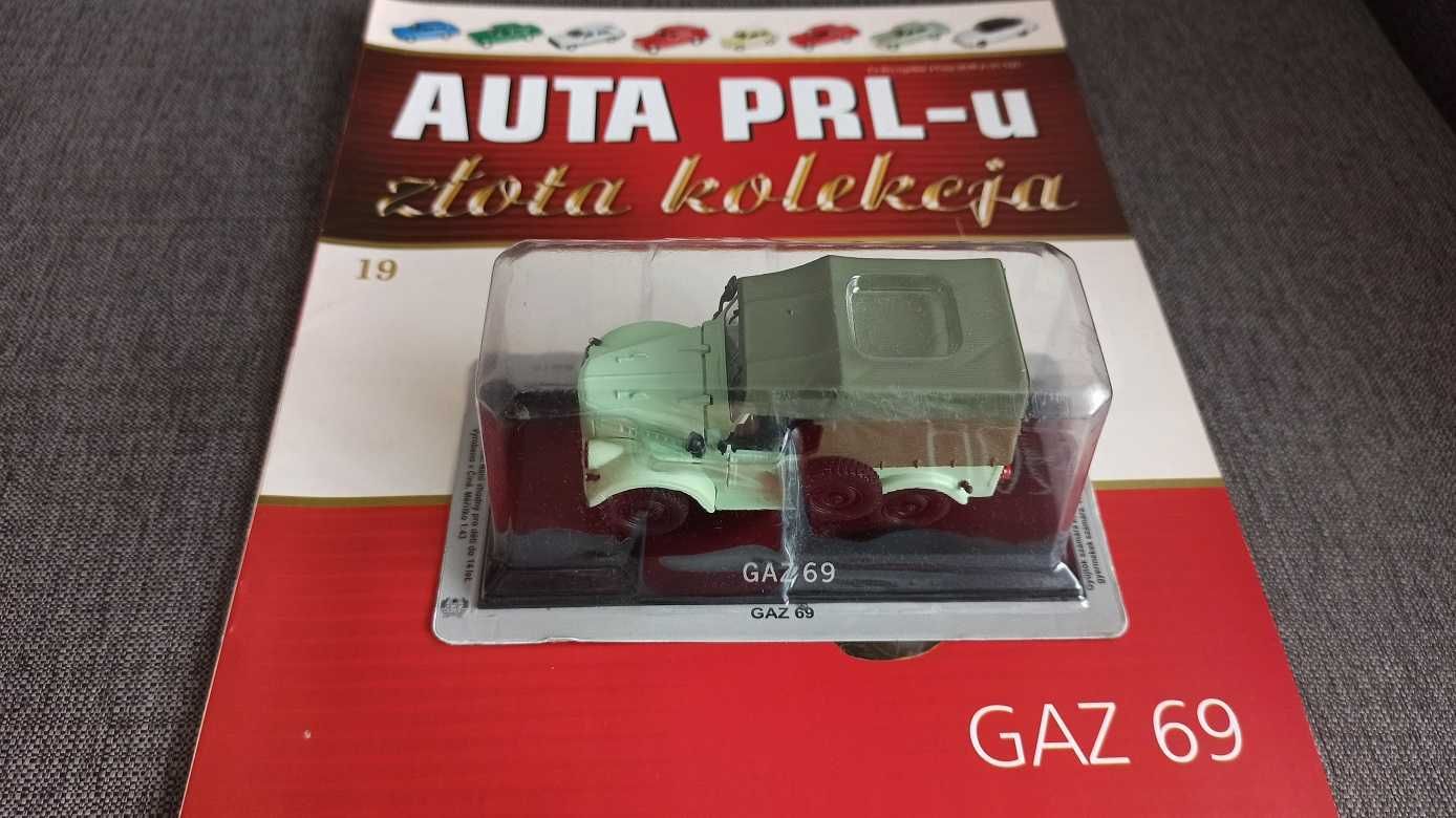 GAZ 69 1:43 Model Deagostini Auta PRL-u Złota Kolekcja Kultowe