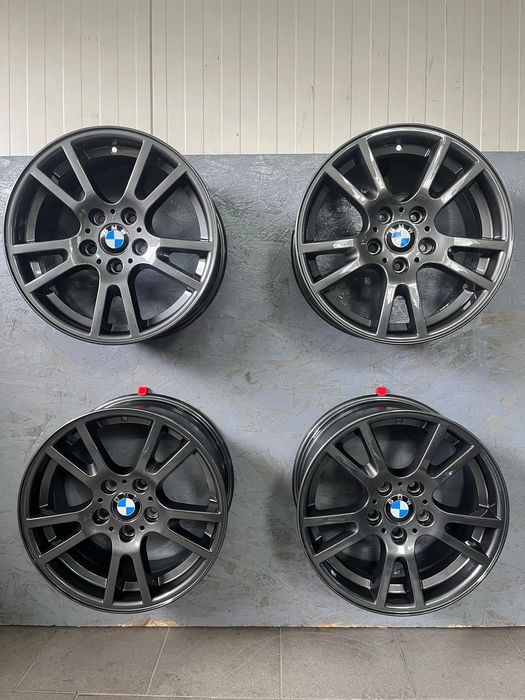 Felgi alu BMW X3 5x120 17' 8J ET46 E46, E90, Grafit po renowacji