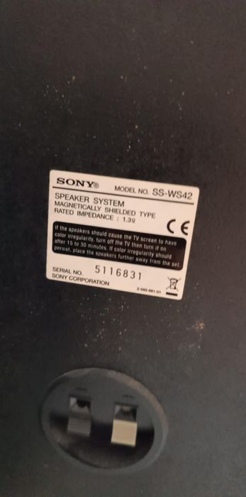Kino domowe Sony ss-ws42
