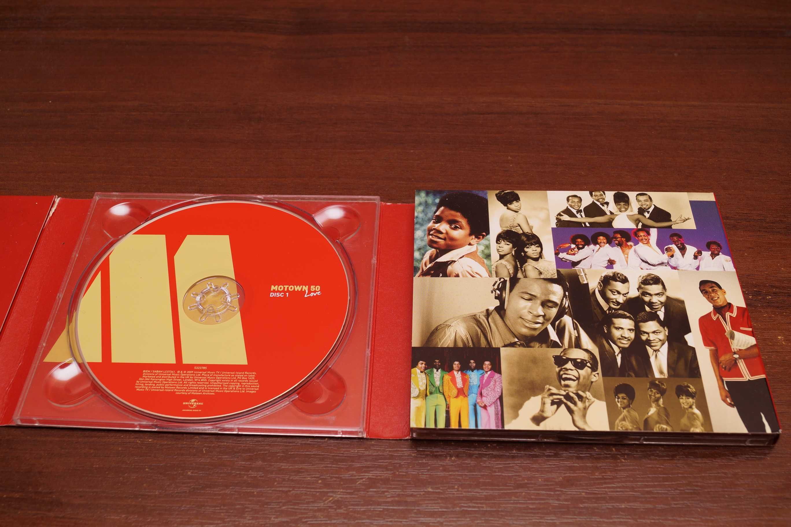 Motown 50 Love 3 CD's