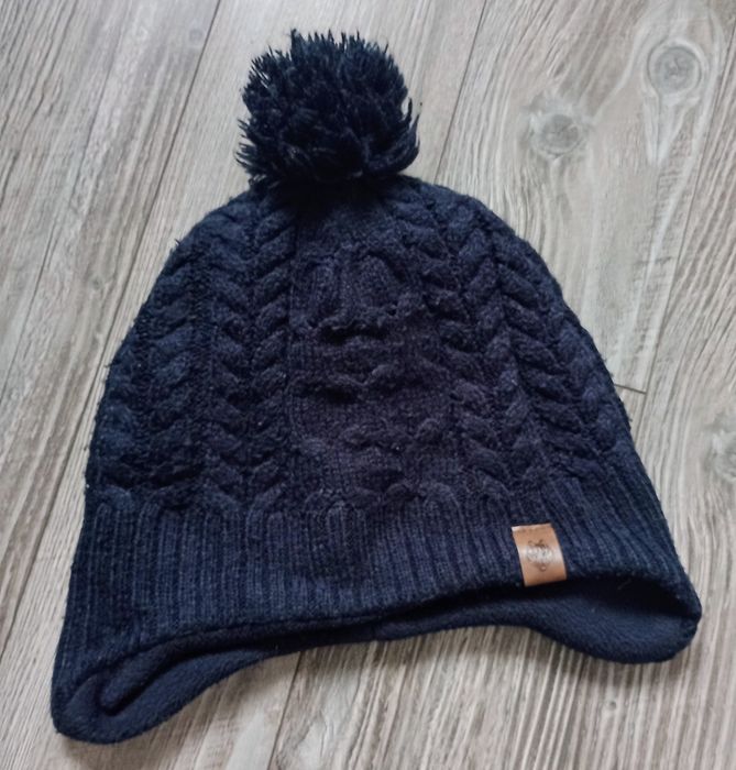Wełniana czapka dziecięca ocieplana unisex 4/8lat H&M