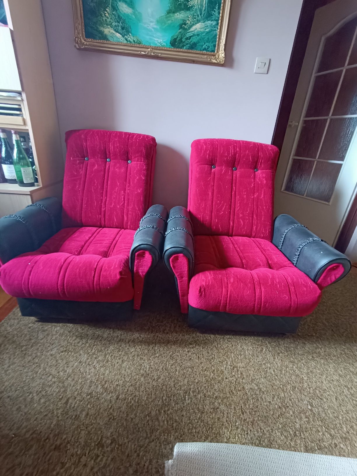 Sprzedam zestaw wersalka+2 fotele