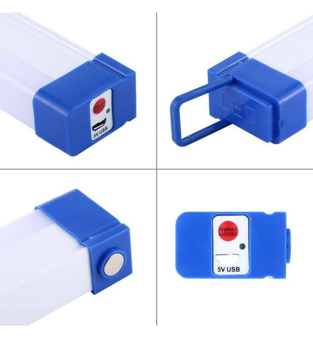 Led лампа аккумуляторная з магнитом 50 см длина