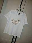 Mohito XXS bride to be t-shirt biały z nadrukiem wieczór panieński