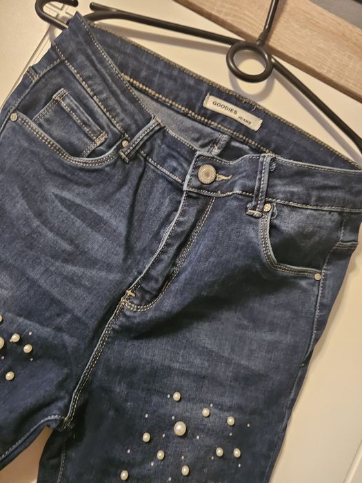 Spodnie damskie dzinsowe