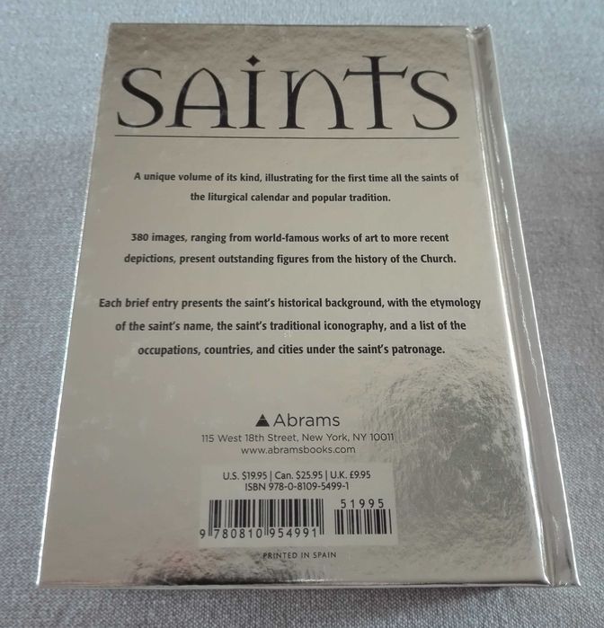 "Saints: A year in faith and art" de Rosa Giorgi