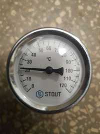 Termometr tarczowy 120'C 1/2 cala