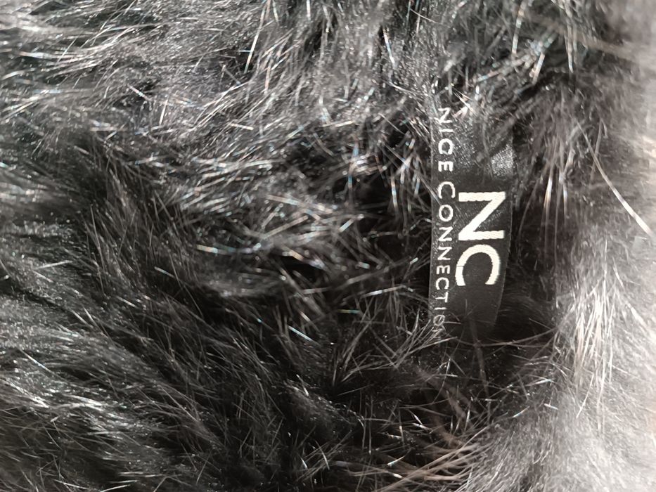 Nowa luksusowa kamizelka futro naturalne królik NC Noce Connection 40