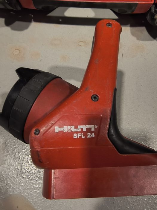 Wiertarka SDS akumulatorowa Hilti TE2-A, 2 aku, wiertła, latarka
