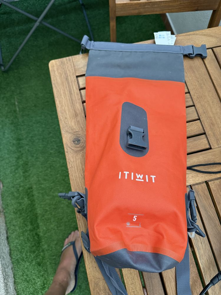 Saco agua, leash e ancora para SUP