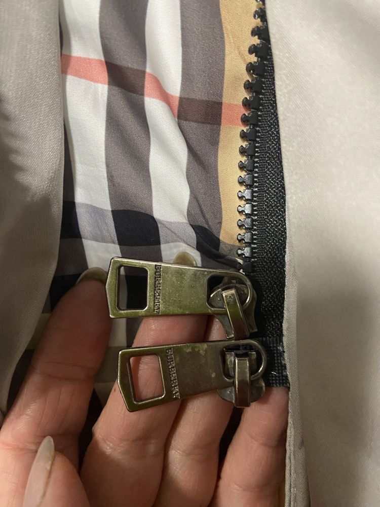 Зимняя удлинённая куртка Burberry оригинал