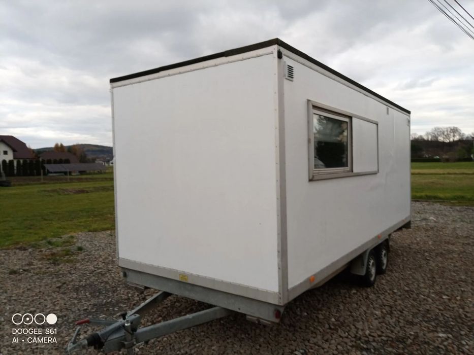 va  Przyczepa budowlana socjalna kamper kontener mieszkalny VA1301 ALKO