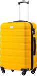 COOLIFE DE-13 Walizka Podróżna Duża ABS 67x46x26cm, 60l TSA 4