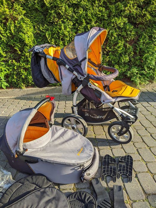 Wózek X-Lander Rocky - b.d. stan + gratis fotelik maxi cosi 9-18kg