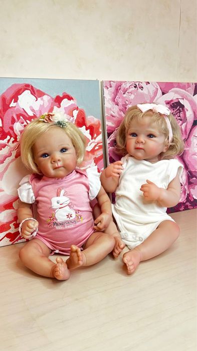 Реборн дівчинка реалістична 3Dшкіра Reborn лялька пупс кукла baby born