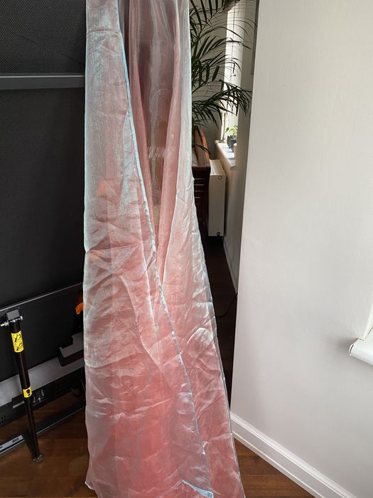 Firanka dwukolorowa cienka mgiełka 1 szt