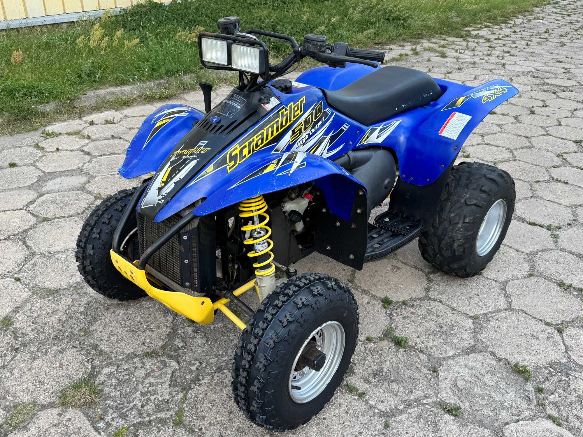 Polaris Scrambler 500, 4x4, zarejestrowany