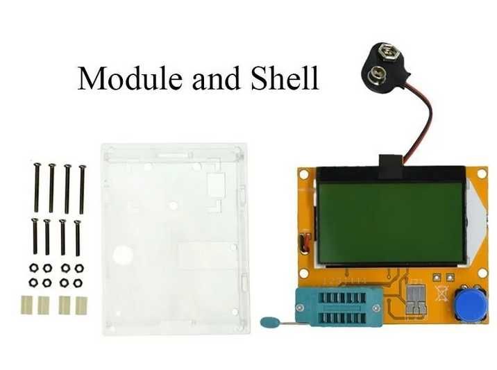 LCR-T4 тестер esr транзисторов емкостей корпус