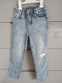 Spodnie jeansy rozm. 134 jak nowe