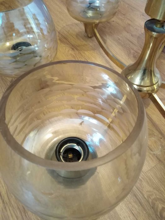 Duży żyrandol 6 ramienny