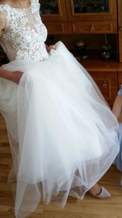 Suknia ślubna Diana AMANDA roz. 34/36 + welon