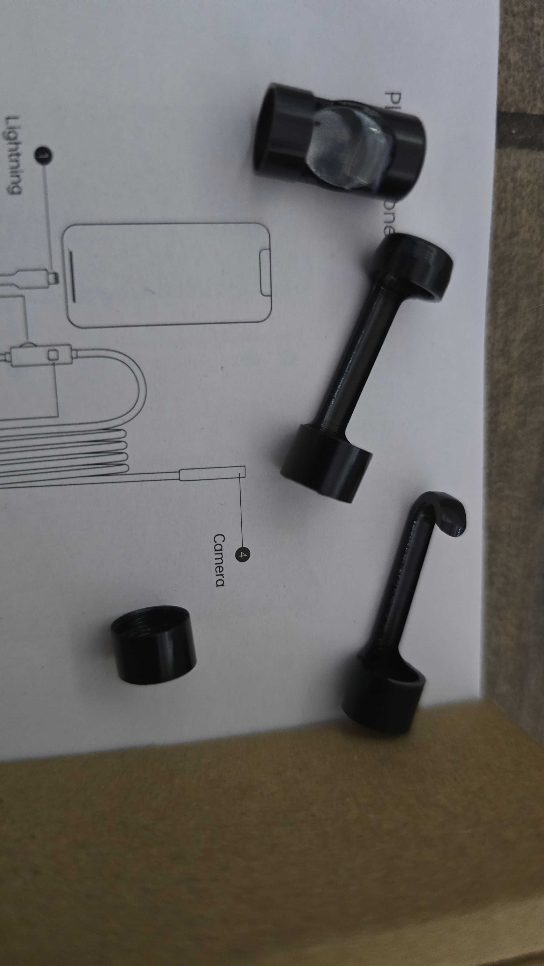 Endoskop Kamera Inspekcyjna FHD LED 5 metrów 3w1 USB-C