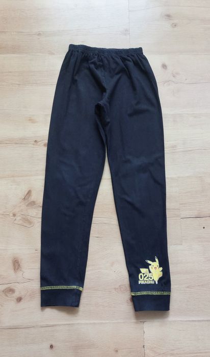 Spodnie piżama kalesony 128 pokemon pikachu