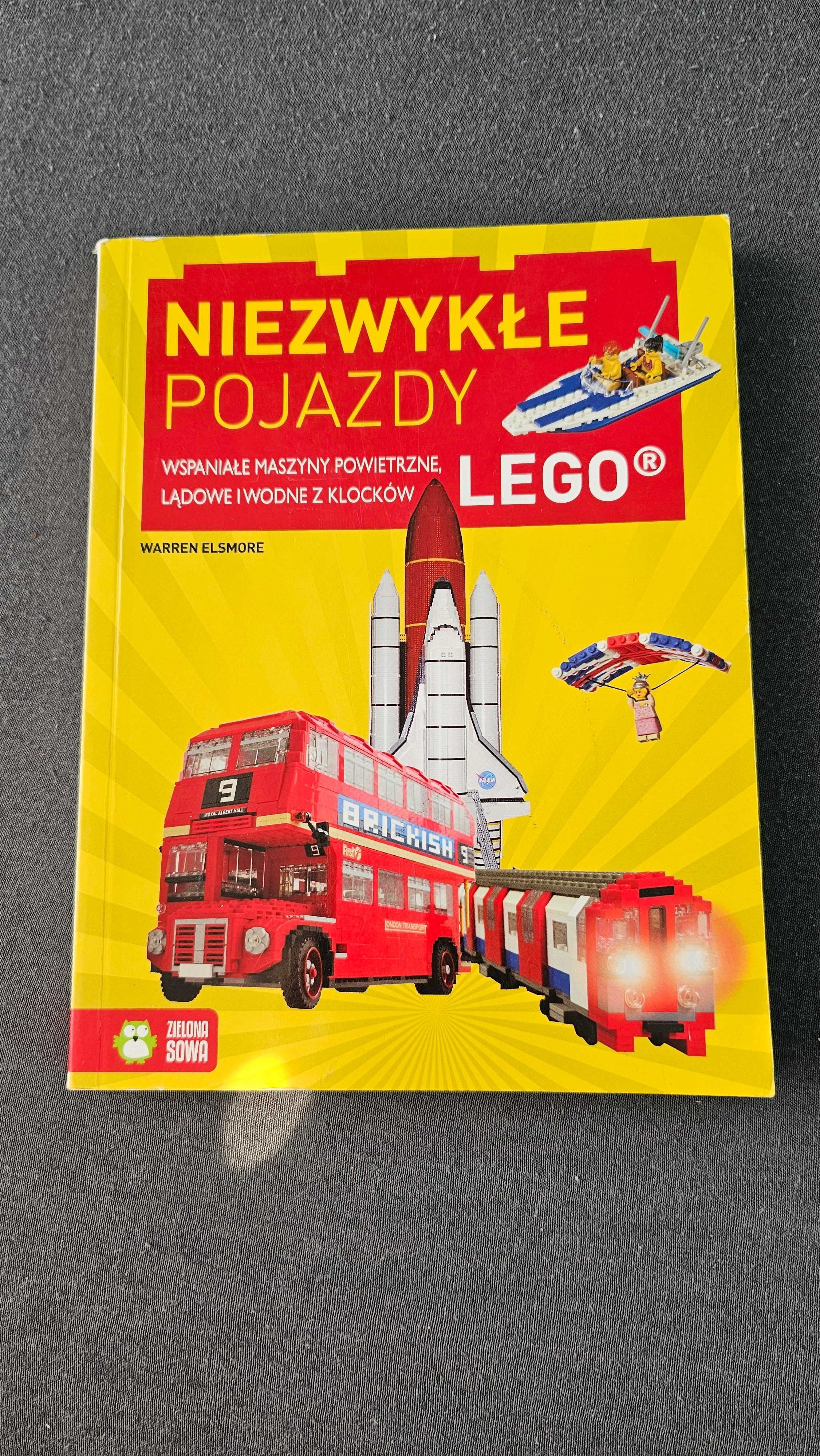 Niezwykłe pojazdy. Wspaniałe maszyny powietrzne, lądowe i wodne z LEGO