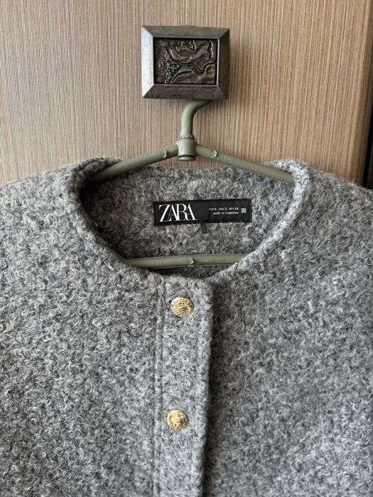 Сірий жакет Zara M новий