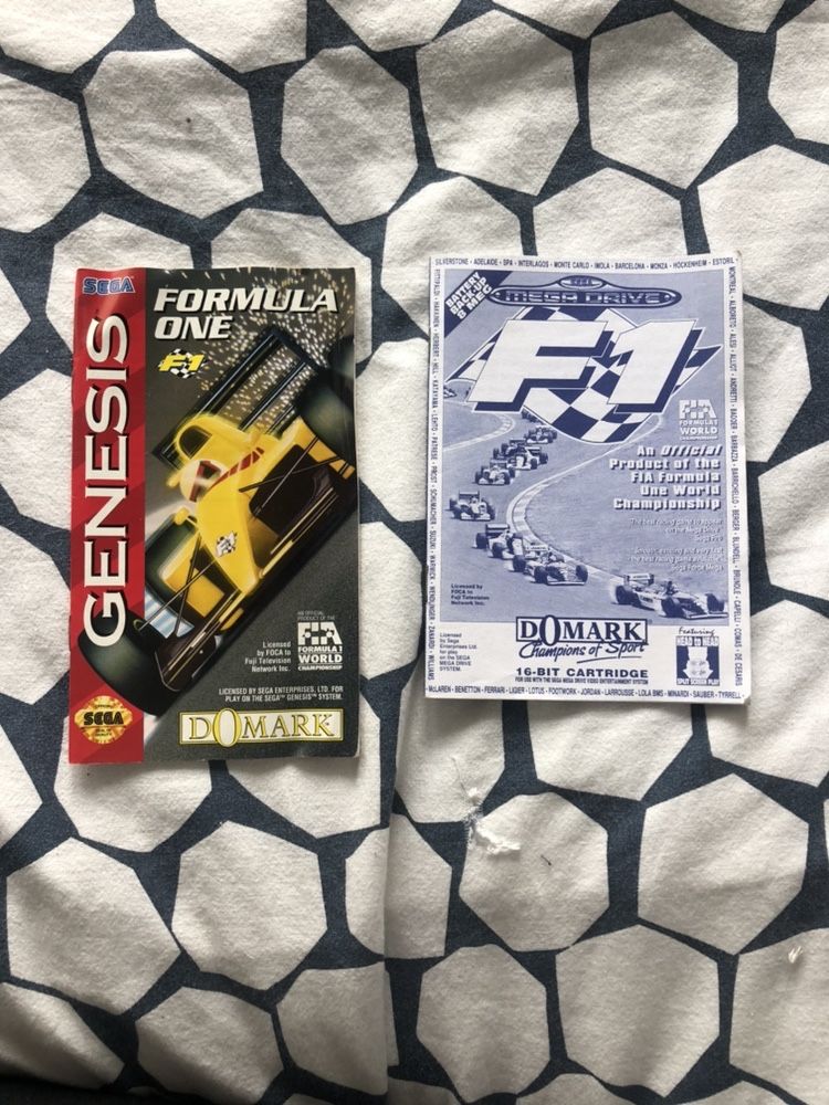 Jogo Sega Mega Drive Formula One