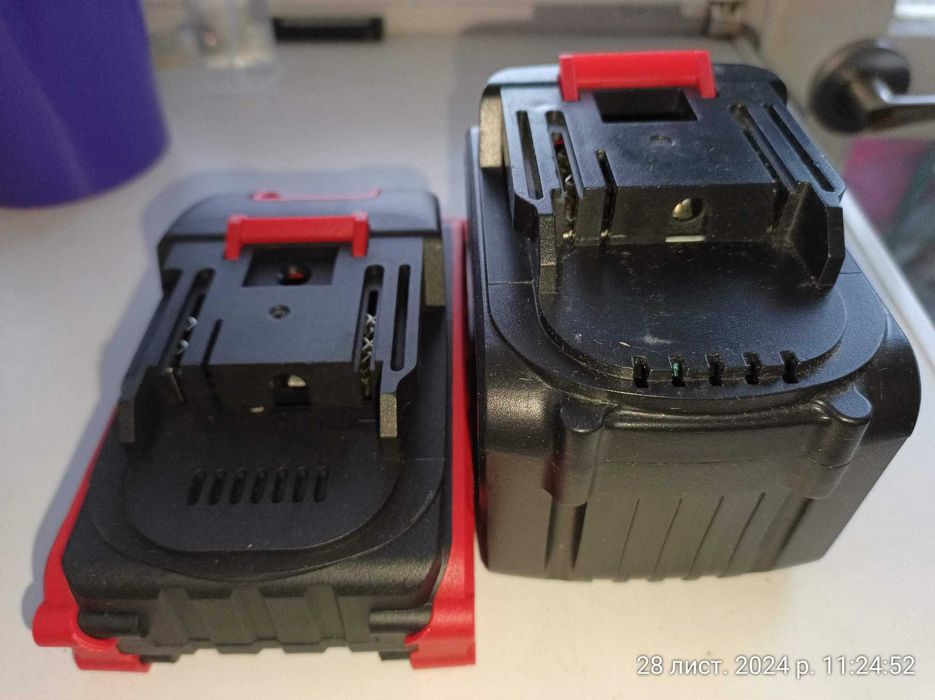 Літієва батарея 12В 21В на елементах 18650 21700