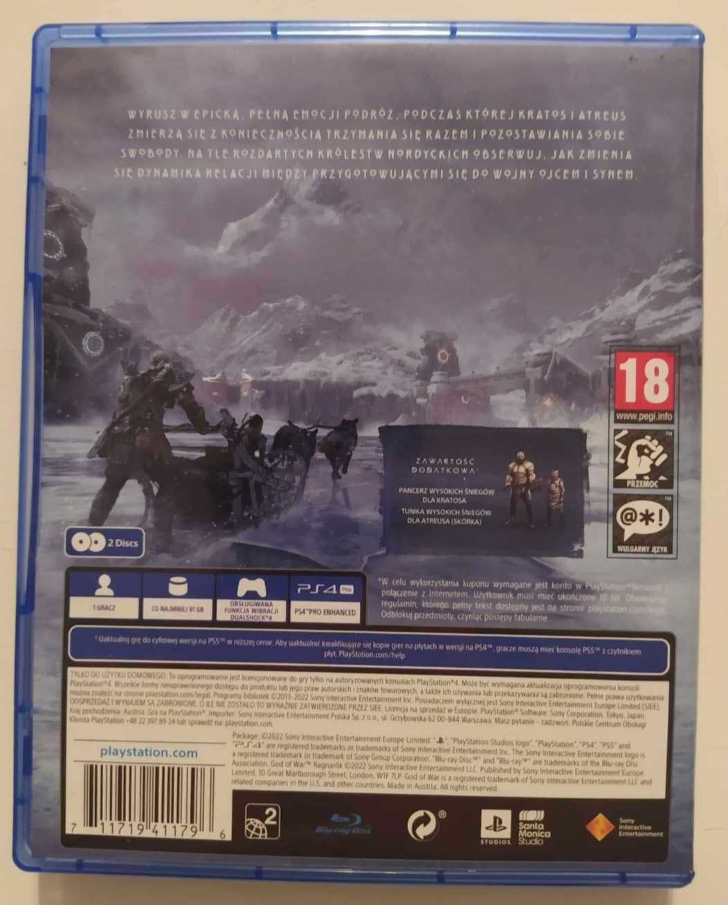 Gra God of war Ragnarok PS4/PS5