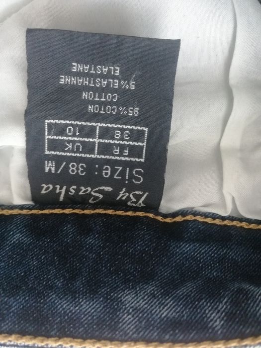 Spodnie damskie jeansowe By Sasha rozmiar 38/40 pas 78/80