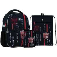 Набір рюкзак, пенал, сумка Kite Transformers SET_TF22-555S, кайт