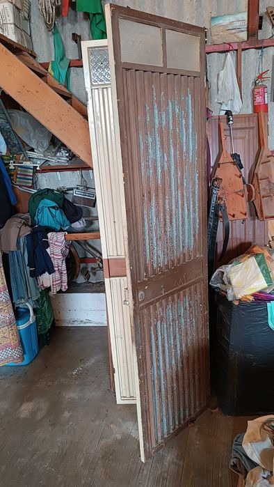 Portão de folha em ferro