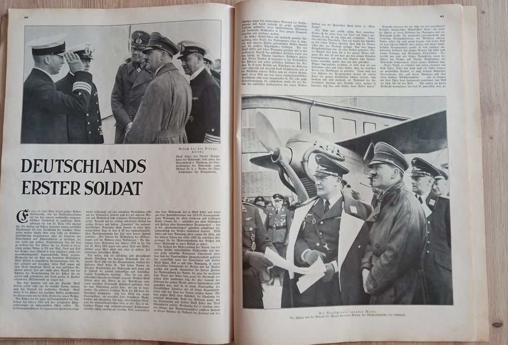 Niemiecka fotoksiążka Adolf Hitler EIN MANN UND SEIN VOLK