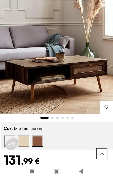 Mesa de centro NOVA (na caixa))