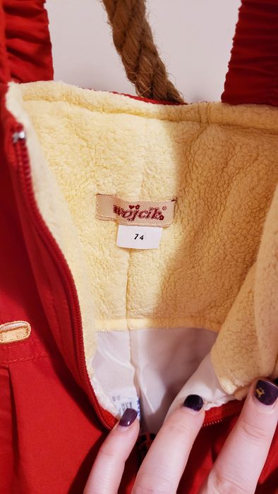 Spodnie zimowe niemowlęce Wójcik 74 kombinezon